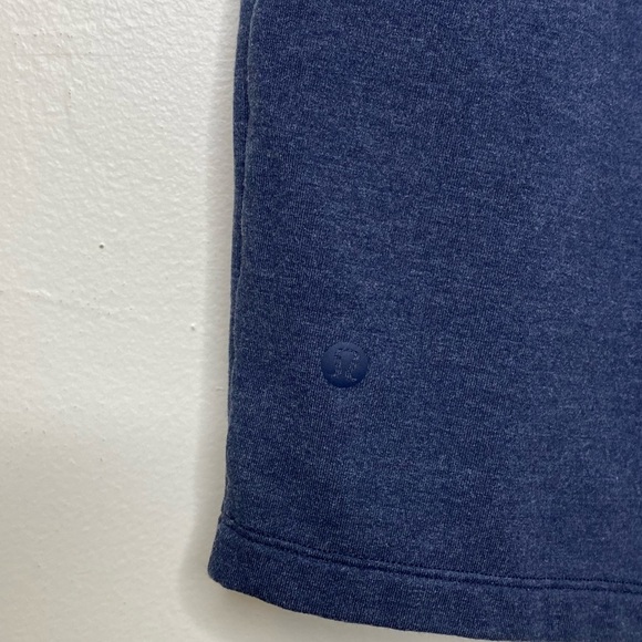 Lululemon Men’s City Sweat Short Heathered True Navy - Picture 7 of 8